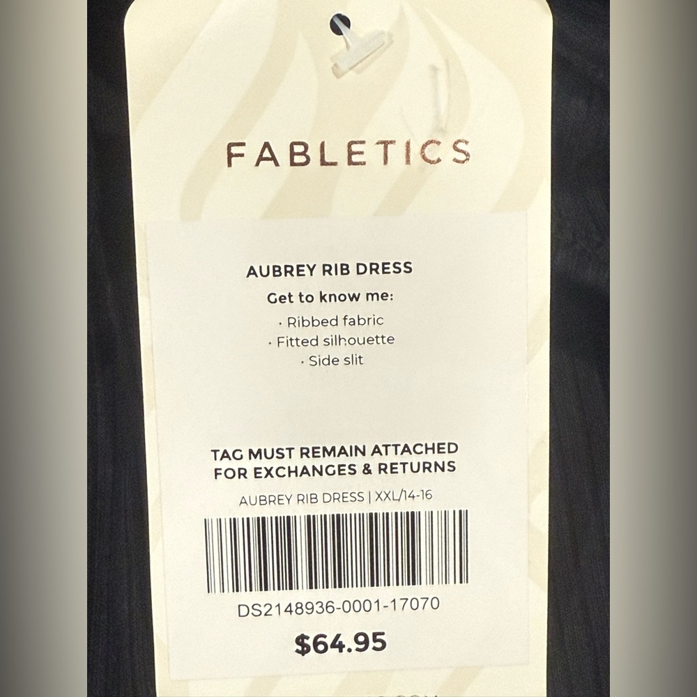 Fabletics Aubrey Rib Dress - Picture 9 of 9